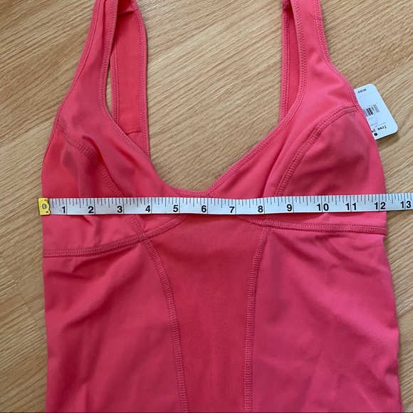 NWT Free People Heart of Gold Leotard Peach XS - Picture 10 of 10